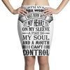 I Am An April Woman Pencil Skirts