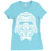 kylo ren helmet w Ladies Fitted T-Shirt