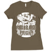 fazbear's fright Ladies Fitted T-Shirt