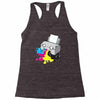 puker printer Racerback Tank
