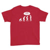 banksy funny human evolution indie Youth Tee