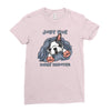 just 5 more minutes Ladies Fitted T-Shirt