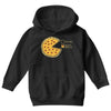 pizza pie chart Youth Hoodie