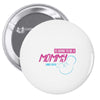 [moms name] is going to be a mommy 2018 Pin-back button