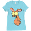 zombie bunny Ladies Fitted T-Shirt