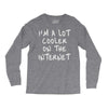 i'm a lot cooler on the internet Long Sleeve Shirts