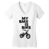 my bmx İs bike Women's V-Neck T-Shirt