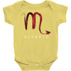 galaxy scorpio logo Baby Bodysuit