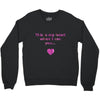 this is my heart when i see you Crewneck Sweatshirt