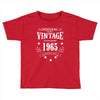 original parts vintage established 1965 perfectly aged Toddler T-shirt