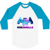marshmello 3/4 Sleeve Shirt