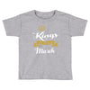Kings Are Born In March Toddler T-shirt