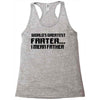 worlds greatest farter, i mean father Racerback Tank