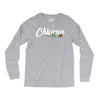 chicana with rose Long Sleeve Shirts