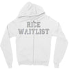 rice waitlist Zipper Hoodie