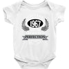 vintage quality without compromise 1967 aged to perfection Baby Bodysuit