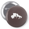 b&auml;r vs einhor  funny Pin-back button