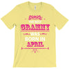 The Best Gramps Are Born In April T-Shirt