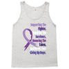 supporting the fighter, admiring the survivors, honoring the taken Tank Top