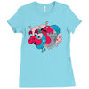 rhino splat Ladies Fitted T-Shirt