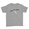 down the shore hooded Youth Tee