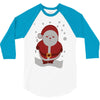 christmas santa 3/4 Sleeve Shirt