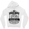 Made In 1998 And Still Awesome Zipper Hoodie