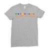 we come in peace Ladies Fitted T-Shirt