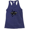 dont judge me Racerback Tank