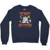 scary gay person Crewneck Sweatshirt