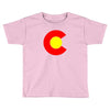 colorado flag Toddler T-shirt