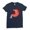 stomach cancer awareness Ladies Fitted T-Shirt