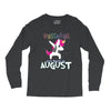 Born Unicorns-Born August Long Sleeve Shirts