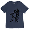 black rabbit V-Neck Tee