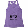 This Baby is Almost Out Racerback Tank