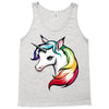 rainbow unicorn Tank Top