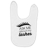 my lashes Baby Bibs