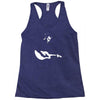 blur damon albarn indie rock music Racerback Tank