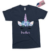 birthday unicorn family series brother Exclusive T-shirt