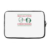 golden christmas Laptop sleeve