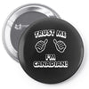 trust me canadian Pin-back button