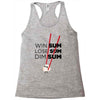 win some, lose some, dim sum Racerback Tank