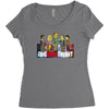 the big bang theory simpsons, ideal gift or birthday present funny Women's Triblend Scoop T-shirt