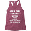 Super April Girl Racerback Tank