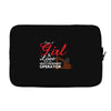 Just A Girl In Love With Her Heavy Equipment Operator Laptop sleeve