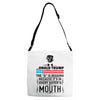 Donald trump The D Is Missing Adjustable Strap Totes