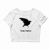 team damon salvatore (4) Crop Top