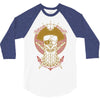skull pirate 3/4 Sleeve Shirt
