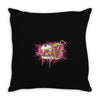 zombie burger Throw Pillow
