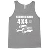 redneck math 4x4 truck Tank Top